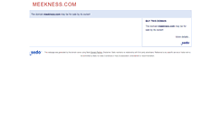 Desktop Screenshot of meekness.com